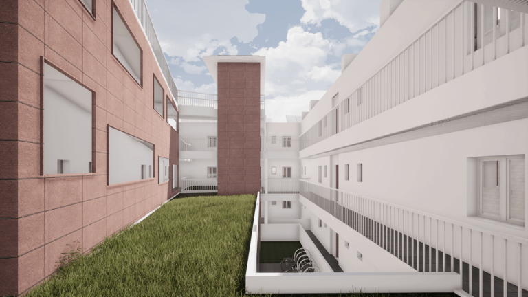 Proyectos para la unidad de ejecución residencial "Conde de Negrón" en la zona de extensión de Montoro.